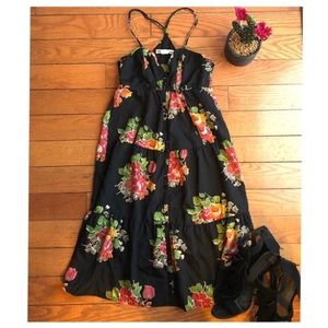 🌿{5 for $25} AE Black Button Down Dress NWOT 🎋